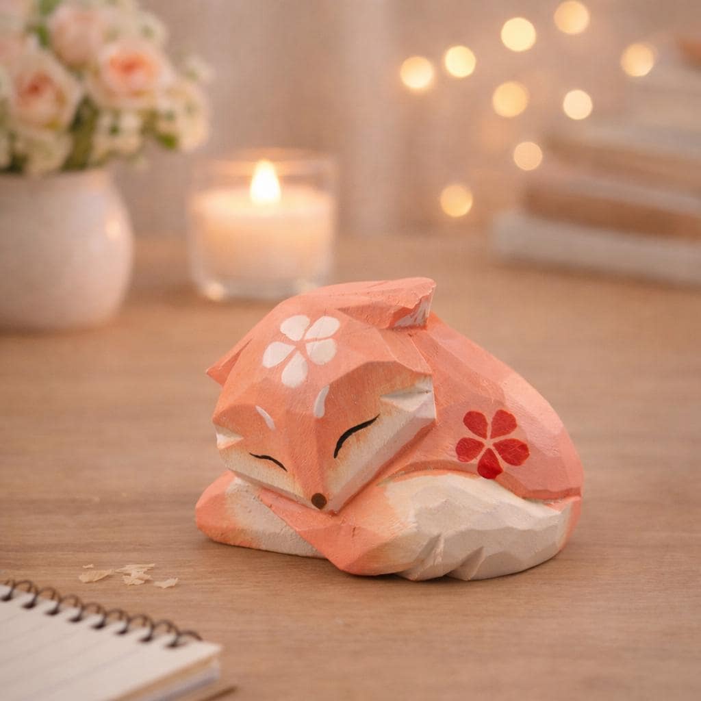hand-carved-sleeping-fox-wooden-figurine-1
