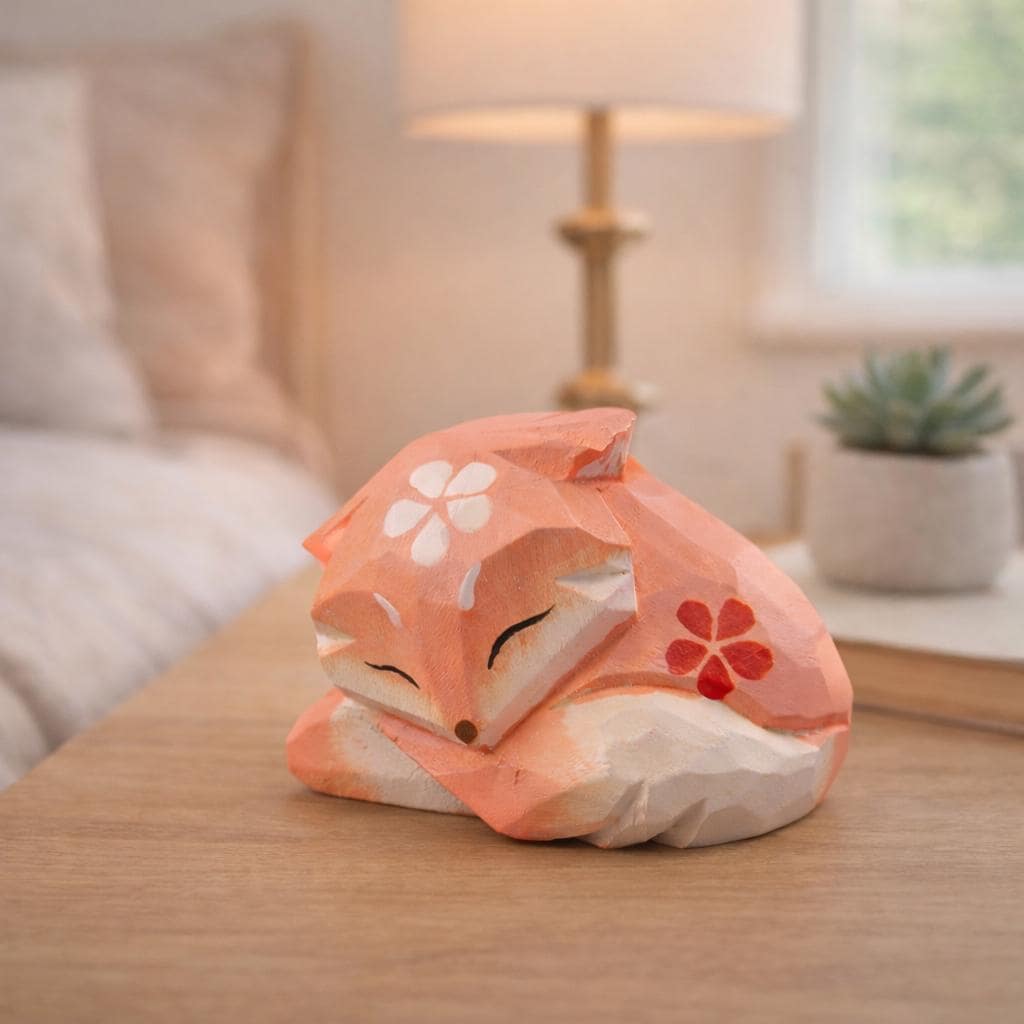hand-carved-sleeping-fox-wooden-figurine-3