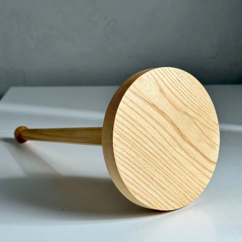 wooden-paper-towel-holder-solid-ash-kitchen-stand-minimalist-countertop-organizer-handmade-natural-wood-home-decor-3